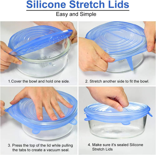 Silicone Fresh-Keeping Cover SET