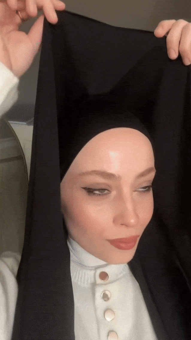 Magnetic Instant Chiffon Hijab