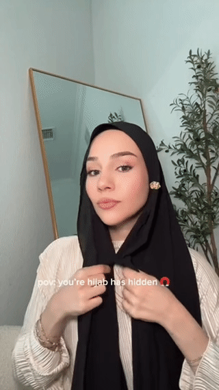 Magnetic Instant Chiffon Hijab