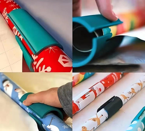 Sliding Birthday Wrapping Paper Cutter