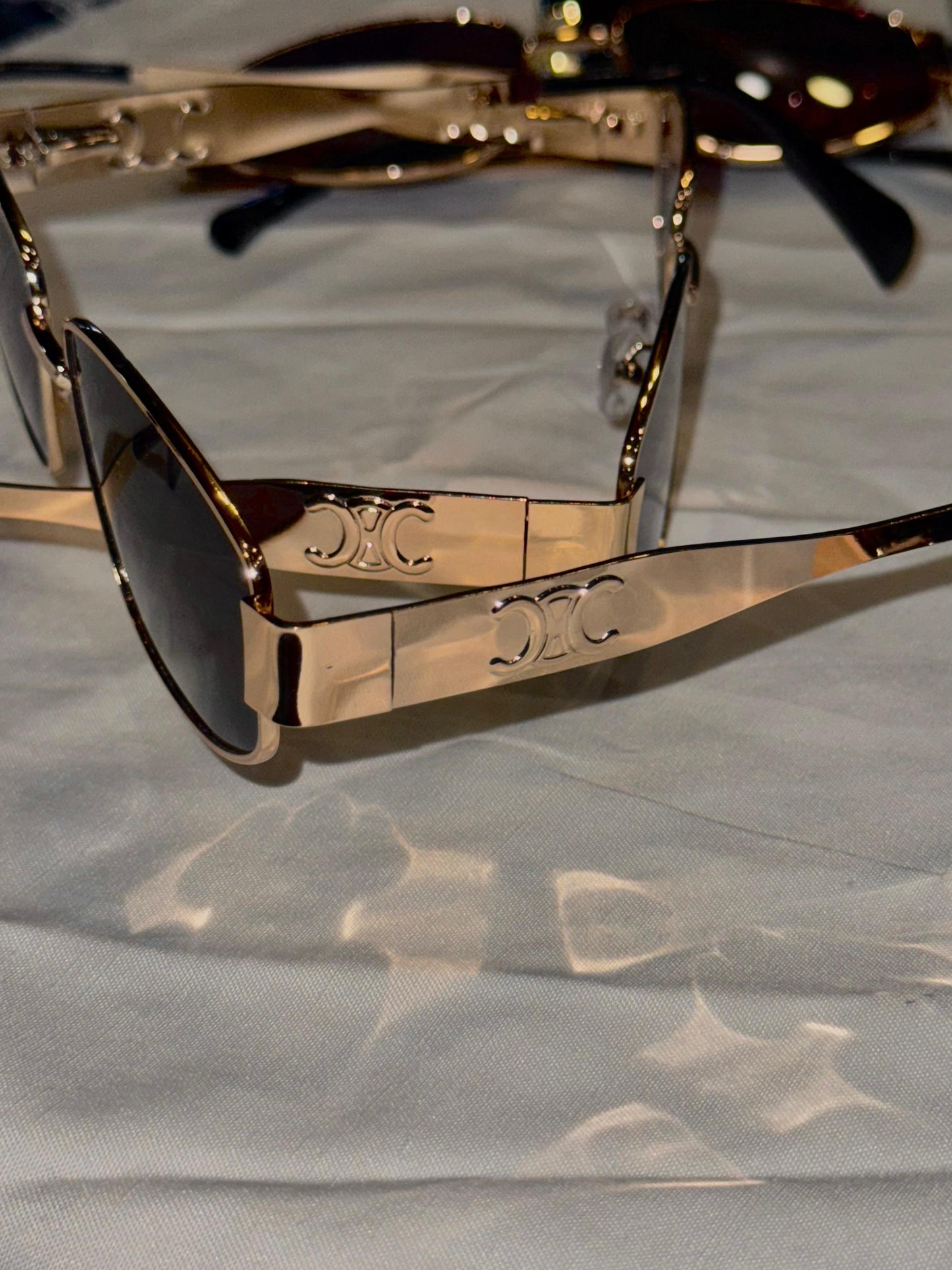 Unisex Celine Oval Glasses