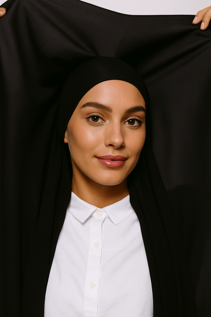 Magnetic Instant Chiffon Hijab
