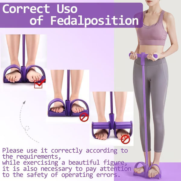2025 latest 8-Tube Pedal Resistance Device