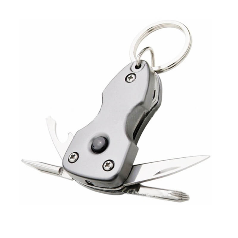 5 in 1 with Keychain, Knife, Screwdriver, Bottle Opener, 3 Screwdrivers