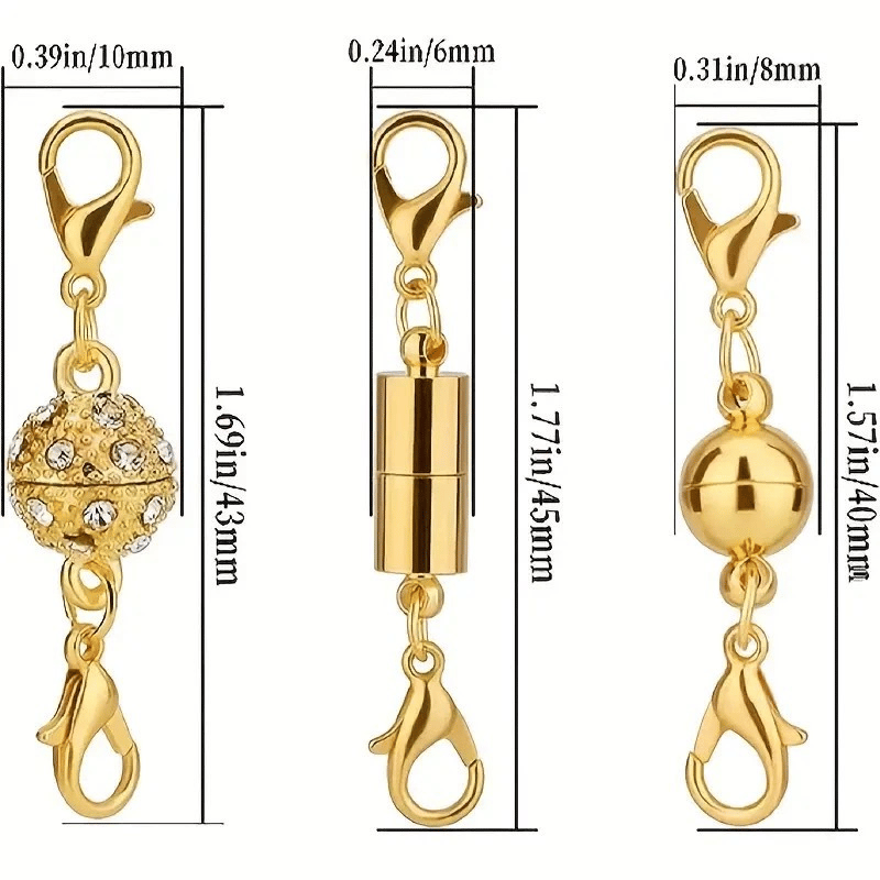 Magnetic Necklace Clasps and Closures