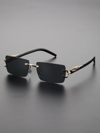 Panther De' Cartier Rimless Sunglasses