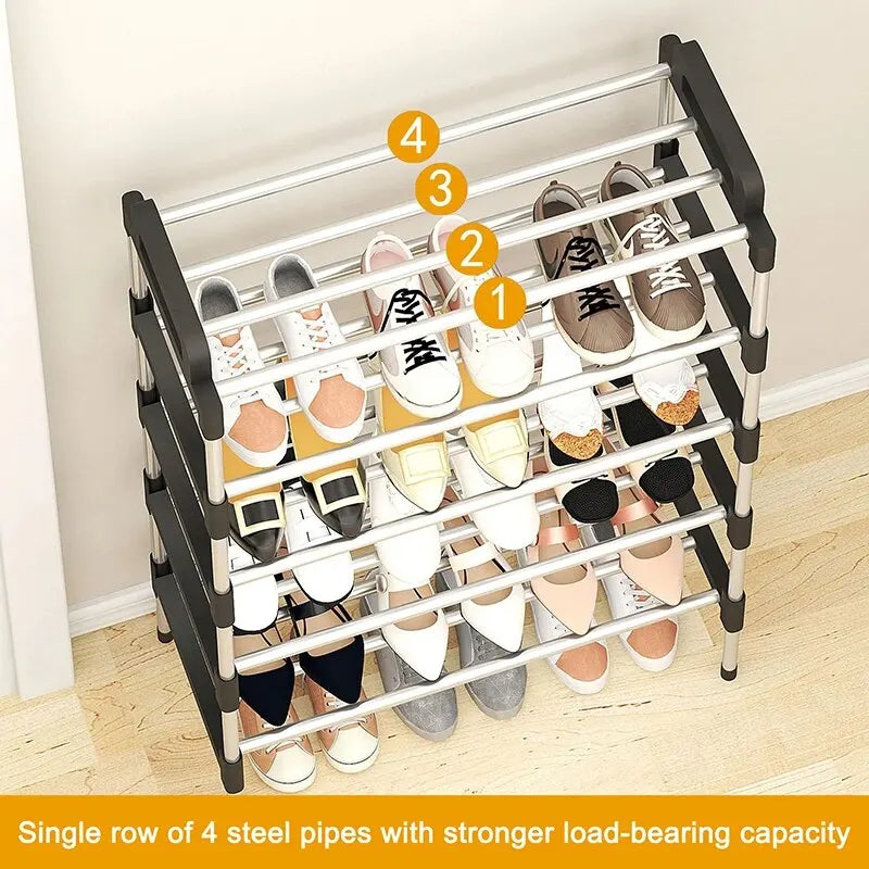 Metal Shoe Rack Storage Organizer