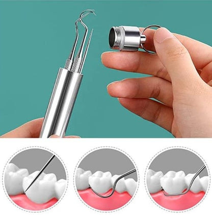 7 in 1 Titanium Toothpick KeyChain
