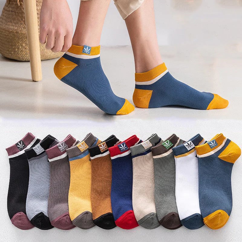 Unisex Cotton Anti Bacterial + Anti Smell Socks