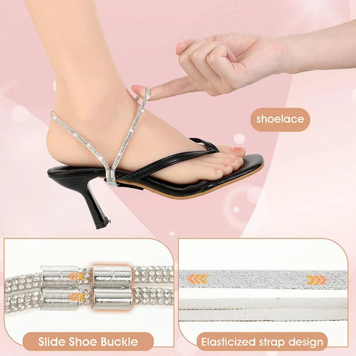 Elastic High Heels Shoe Straps ( Pair )