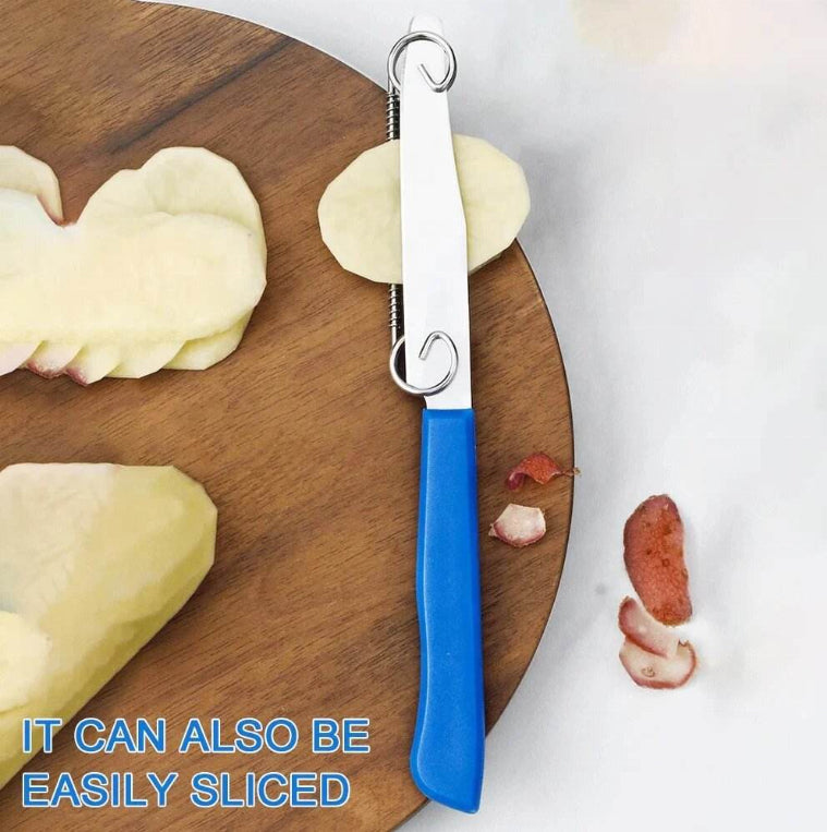 4-in-1 Smart Potato Peeler | Multi-Function Fruit & Veg Cutter