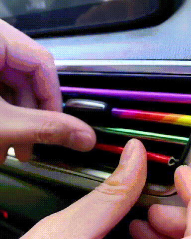 Chrome Styling Moulding Car Air Vent Trim Strip