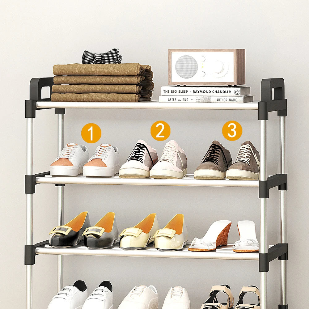 Metal Shoe Rack Storage Organizer