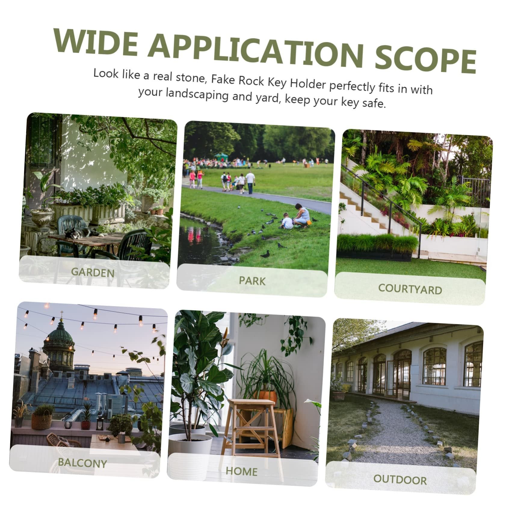 Security Stone Key Storage🔑🏡