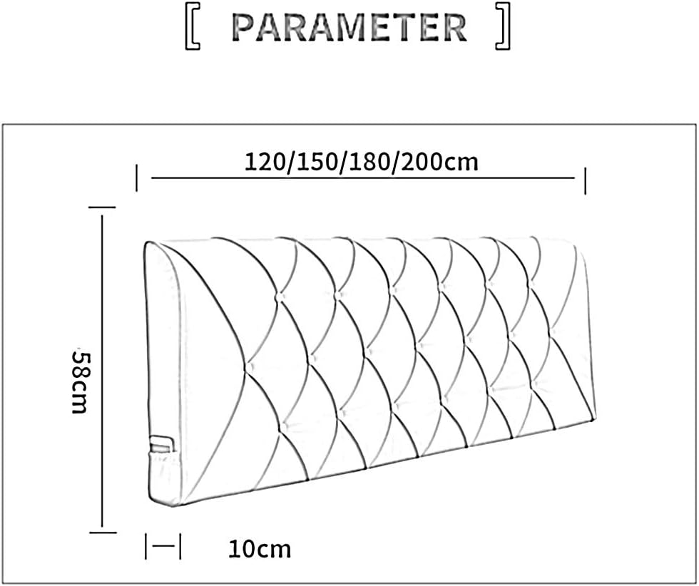 Universal Foam Bed Headboard Cover