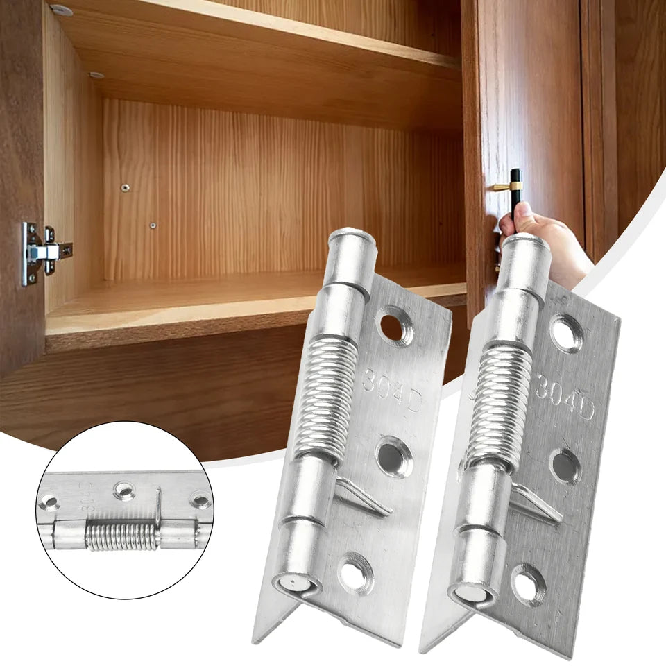 Stainless Steel Self Door Closing For Cabinets, Door. Furniture (2 pcs)