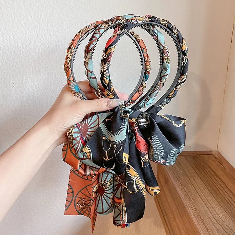 Satin Fabric Hair Bands