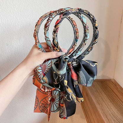 Satin Fabric Hair Bands