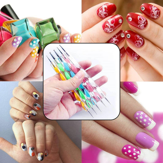 Nail Art Point Pen ( 10 PCs Set )