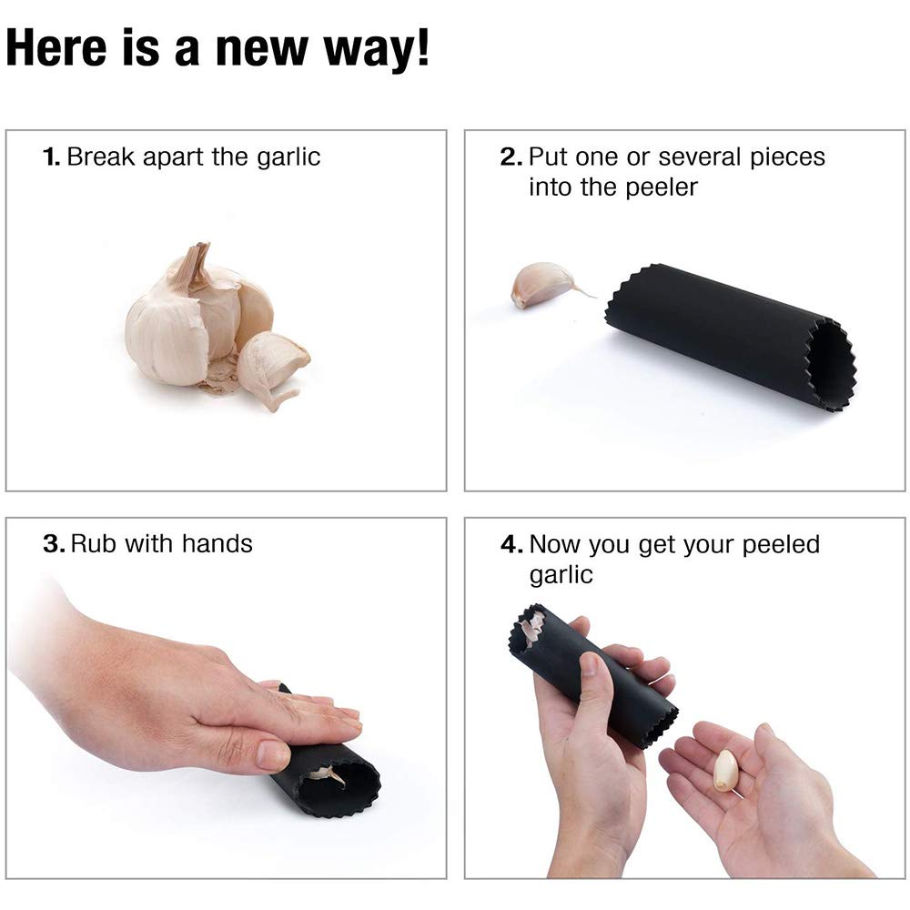 Easy Garlic Peeler
