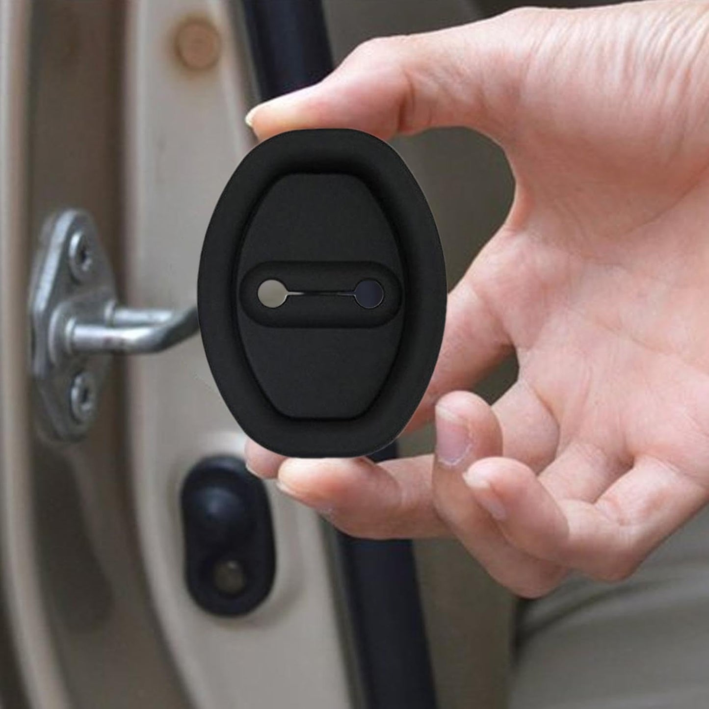 Anti Shock Car Door Lock Cover