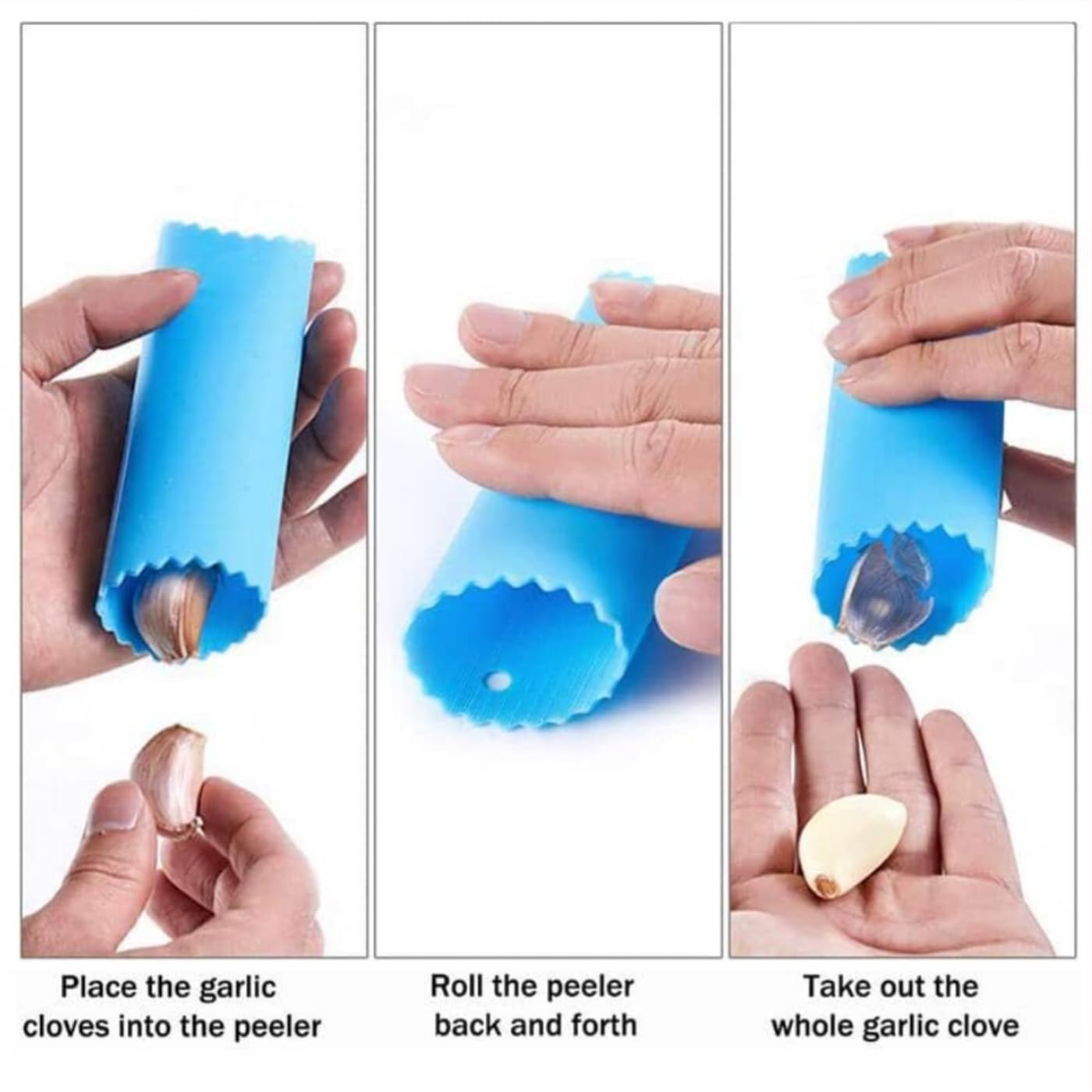 Easy Garlic Peeler