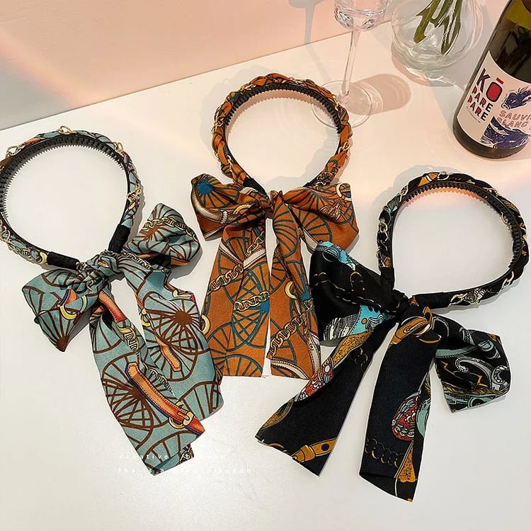 Satin Fabric Hair Bands