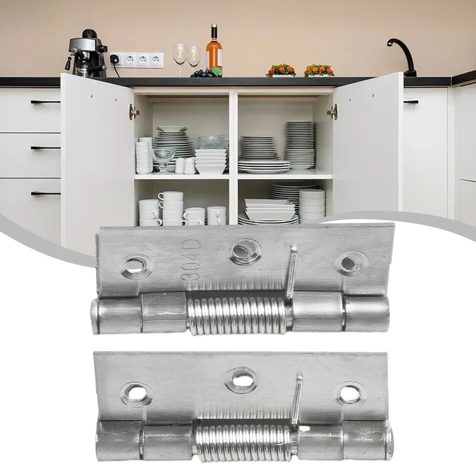 Stainless Steel Self Door Closing For Cabinets, Door. Furniture (2 pcs)