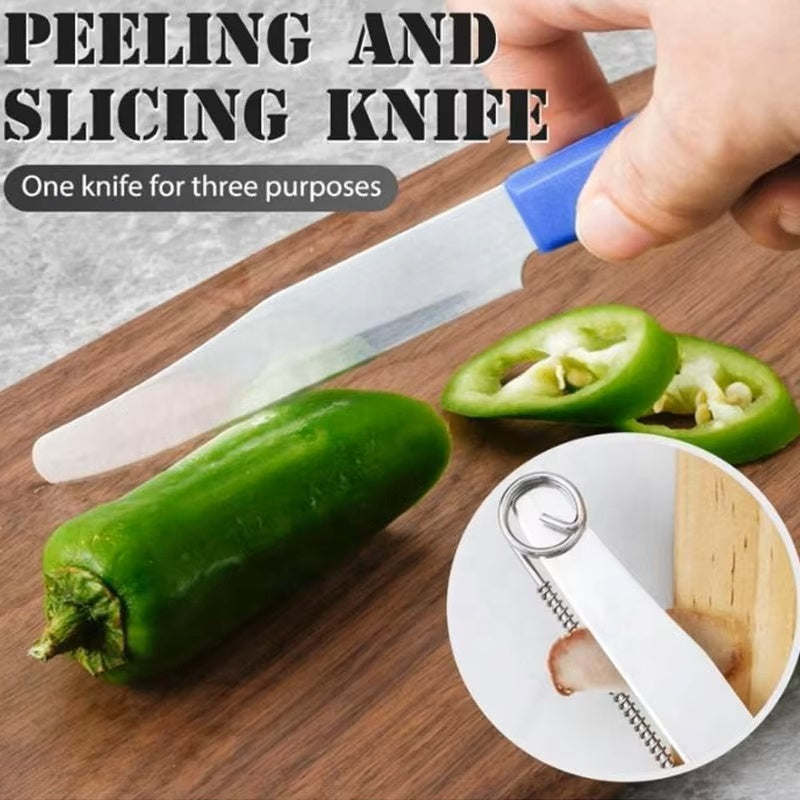 4-in-1 Smart Potato Peeler | Multi-Function Fruit & Veg Cutter