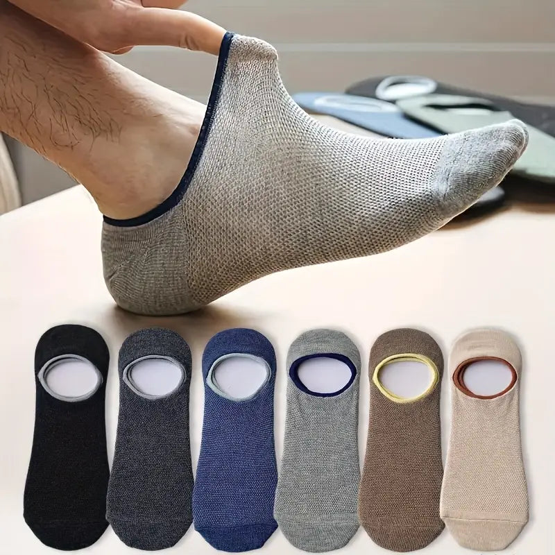 2025 Mens Anti-Bacterial + Anti-Smell + No Sweat Socks
