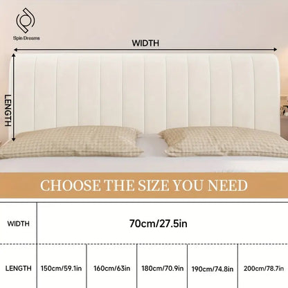 Universal Foam Bed Headboard Cover