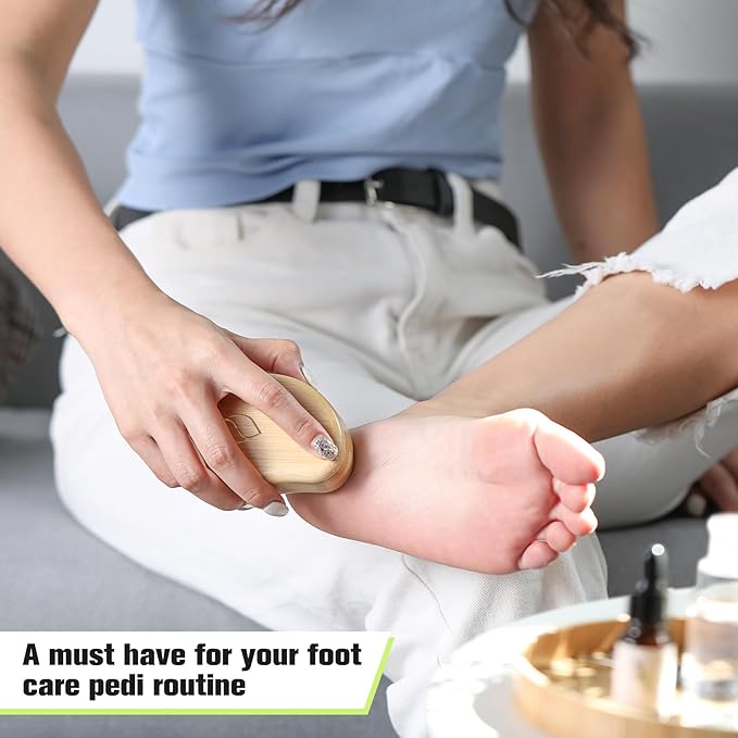 2 in 1 Crystal Glass Callus Hair Remover