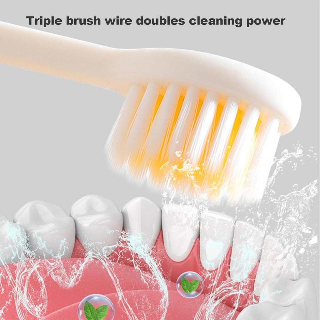 Portable Toothpaste-Dispensing Toothbrush