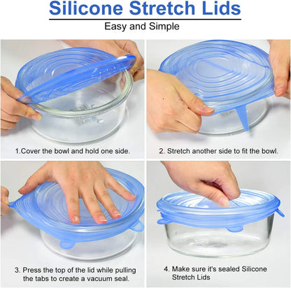 Silicone Fresh-Keeping Cover SET