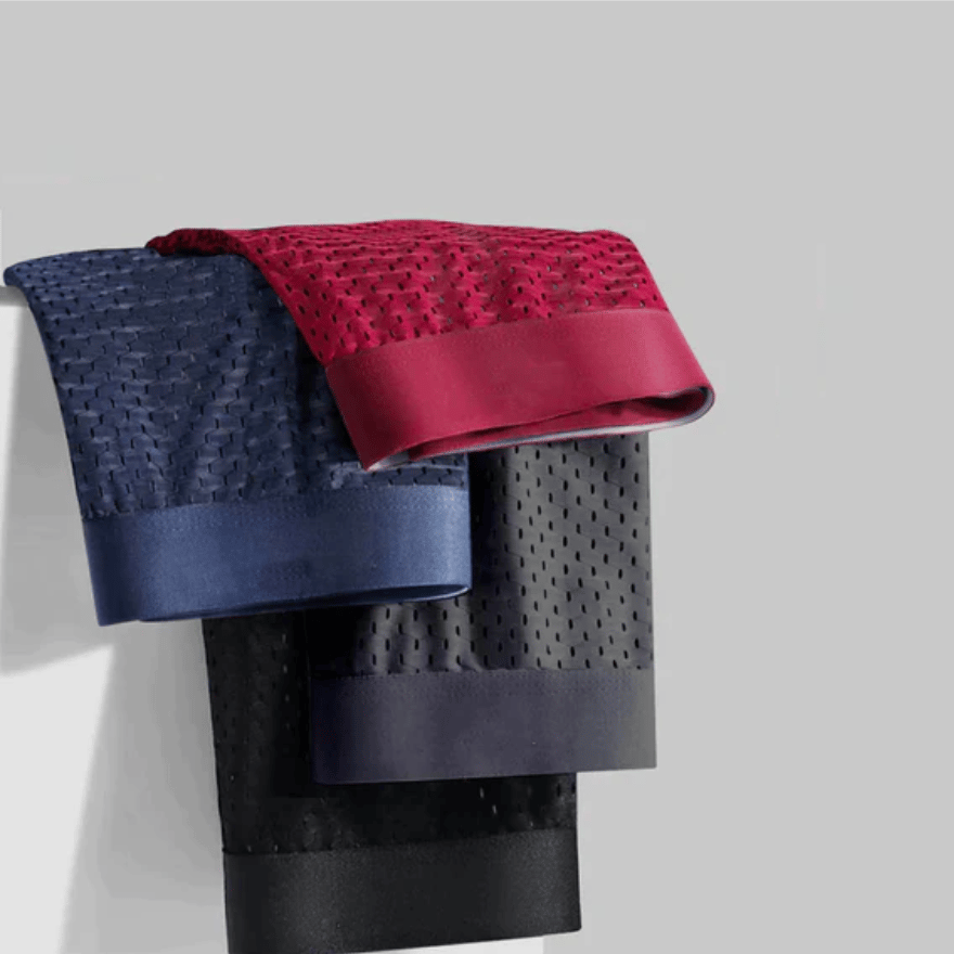 Mens No Smell & Anti Bacterial Mesh Underwear