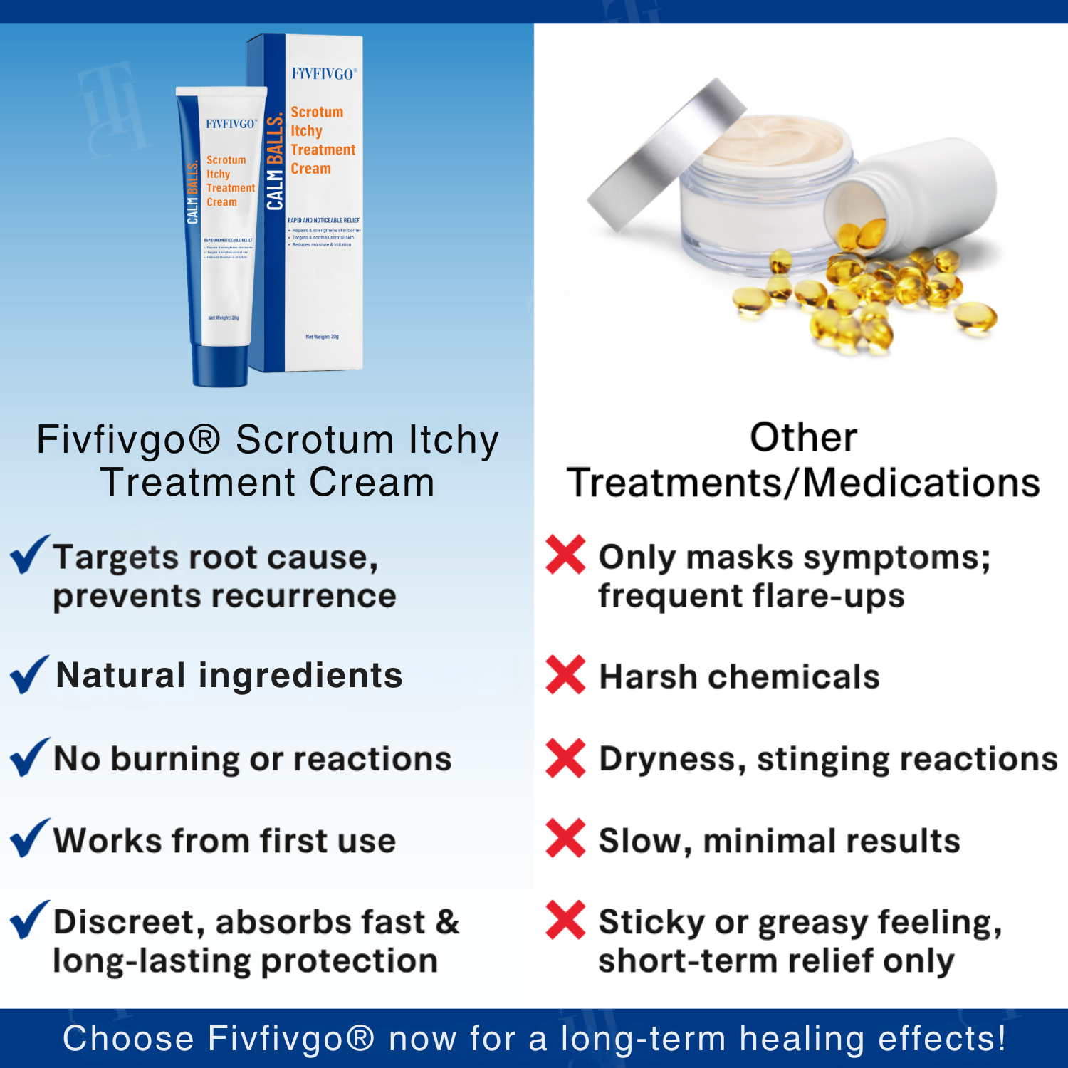 Scrotum Itchy Treatment Cream