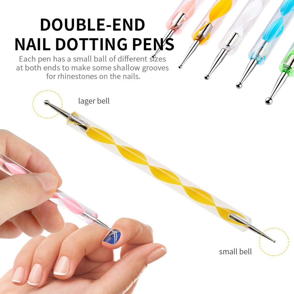Nail Art Point Pen ( 10 PCs Set )