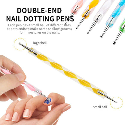 Nail Art Point Pen ( 10 PCs Set )