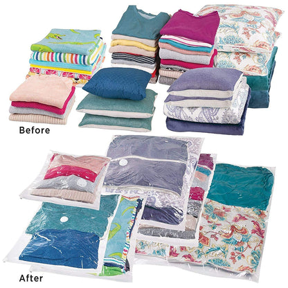 Reusable Vacuum Bags with Pump Set