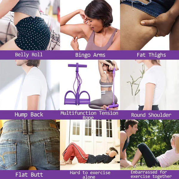 2025 latest 8-Tube Pedal Resistance Device