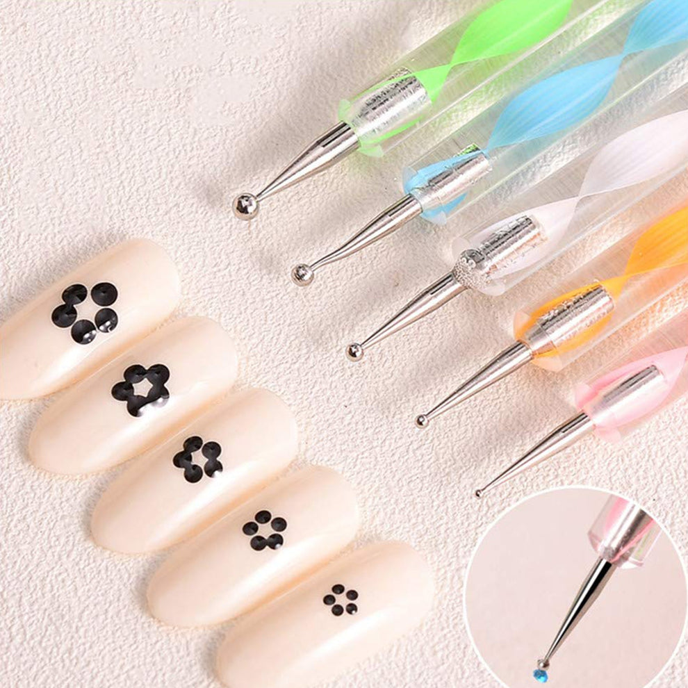 Nail Art Point Pen ( 10 PCs Set )