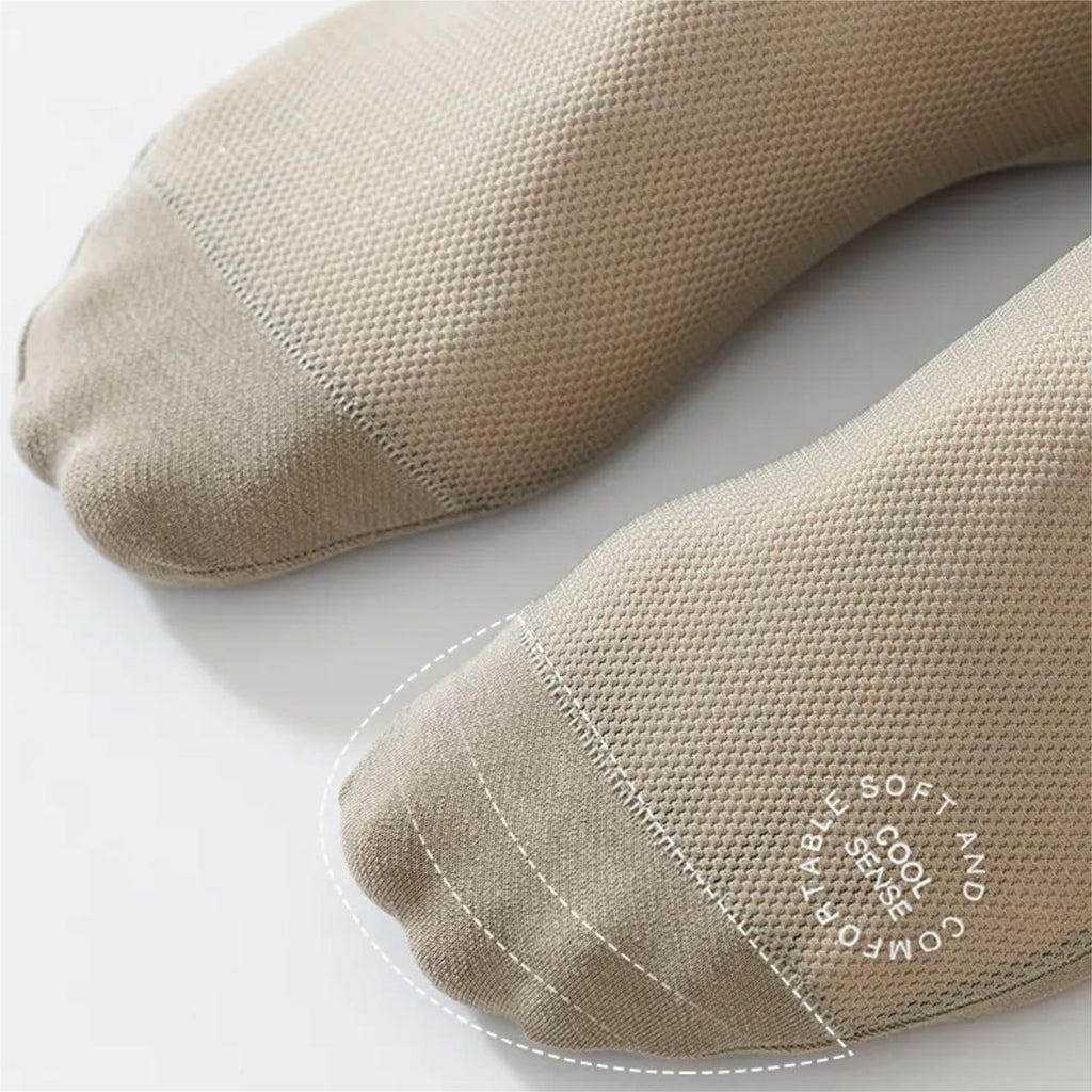 Unisex Ultra Thin Liner Socks Non Slip Combed Cotton No Show Socks
