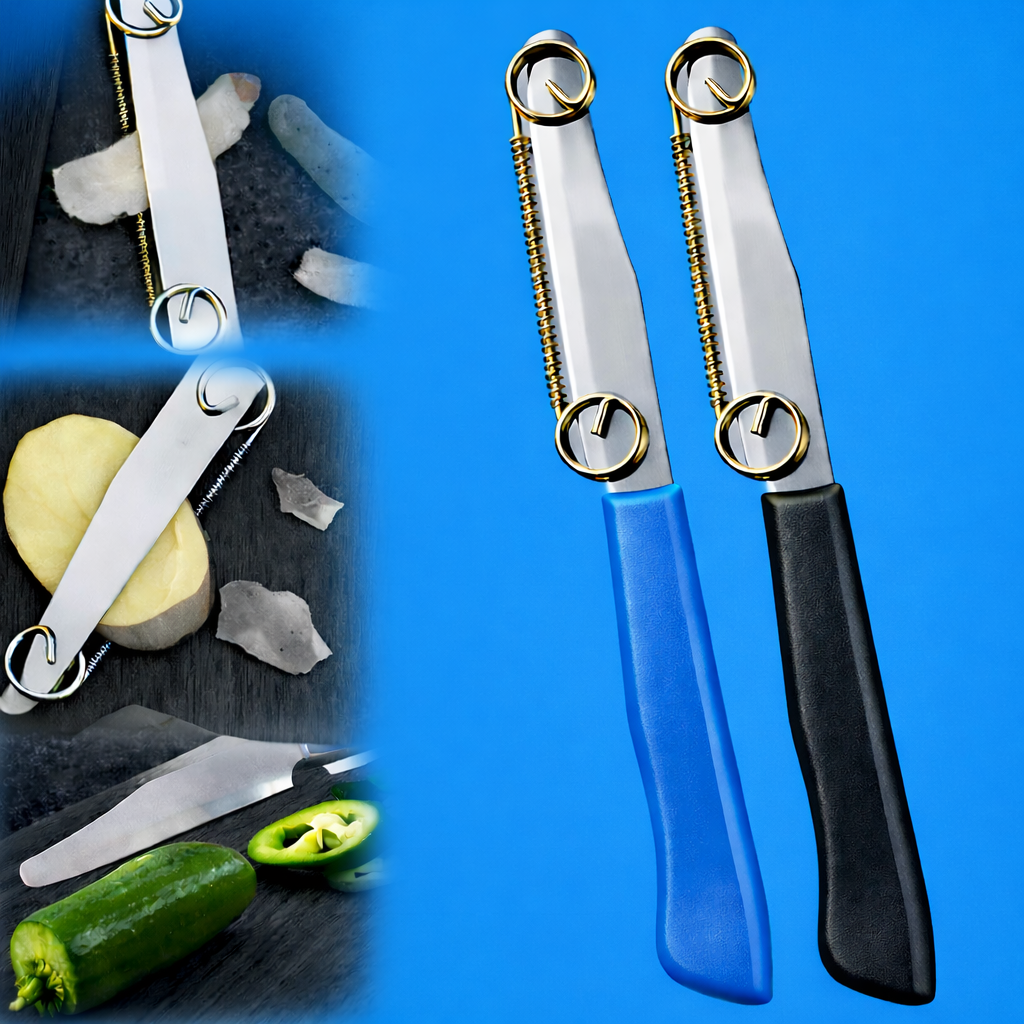 4-in-1 Smart Potato Peeler | Multi-Function Fruit & Veg Cutter