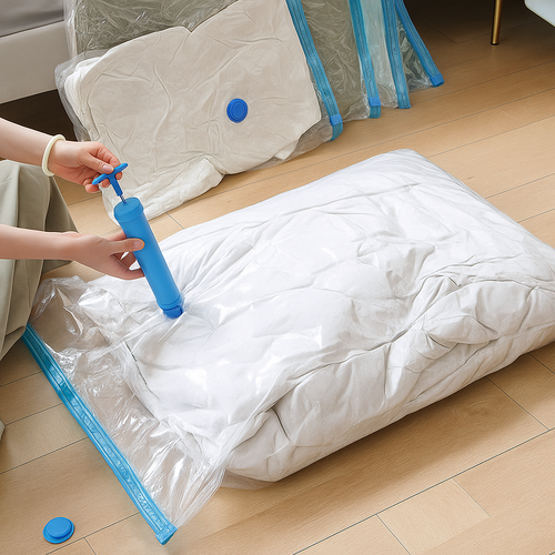 Reusable Vacuum Bags with Pump Set
