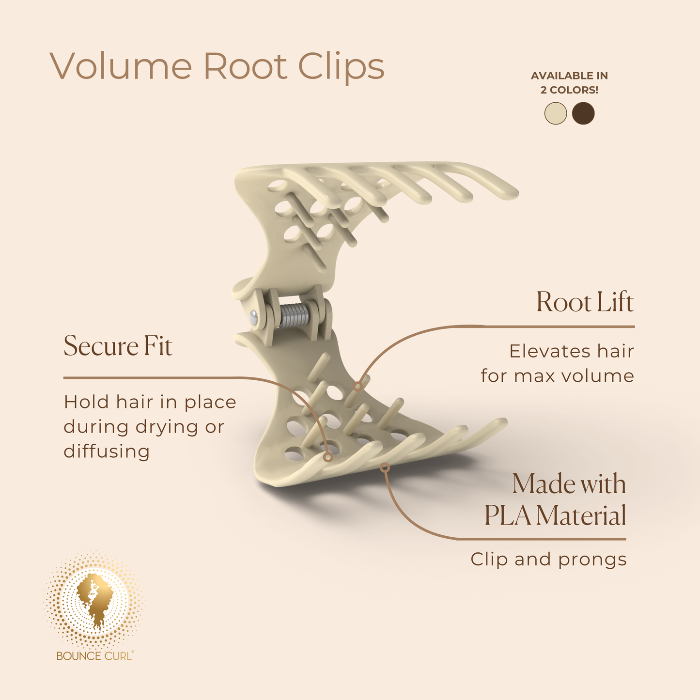 Anti Break Root Volume Clips