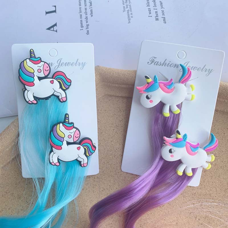Rainbow Bow clips