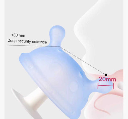 2 in 1 Baby Handheld Teething Soother