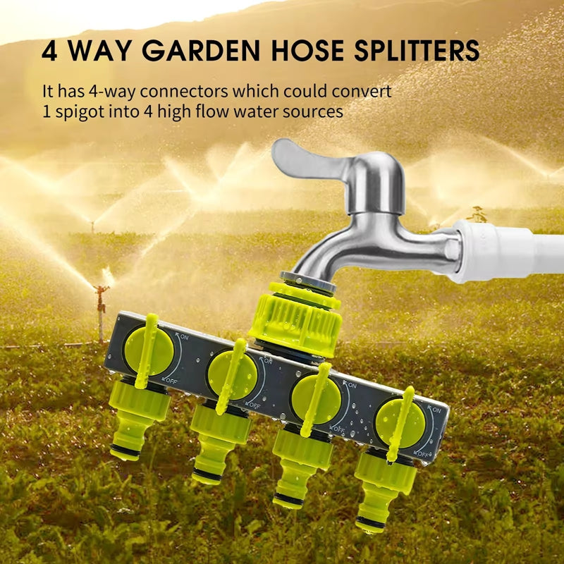 4 in 1 Hose Splitter