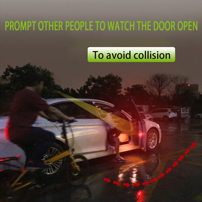 Car Door Collision Warning Light