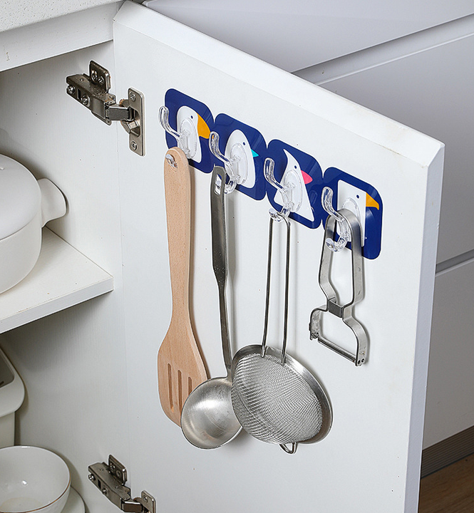 6 in 1 Adhesive Wall Mount